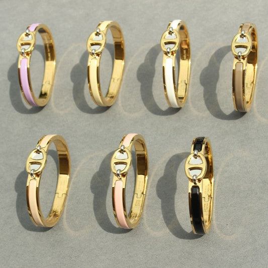 [Vicky]CLIC CHAINE GOLD BRACELET