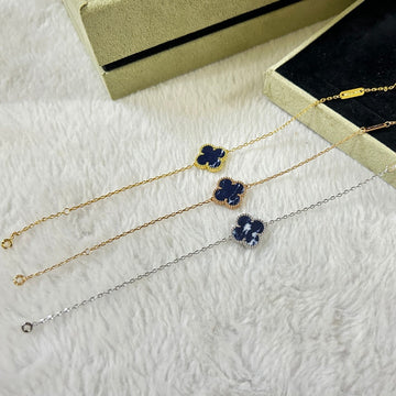 [Royal&Vicky]CLOVER 1 MOTIF PIETERSITE BRACELET