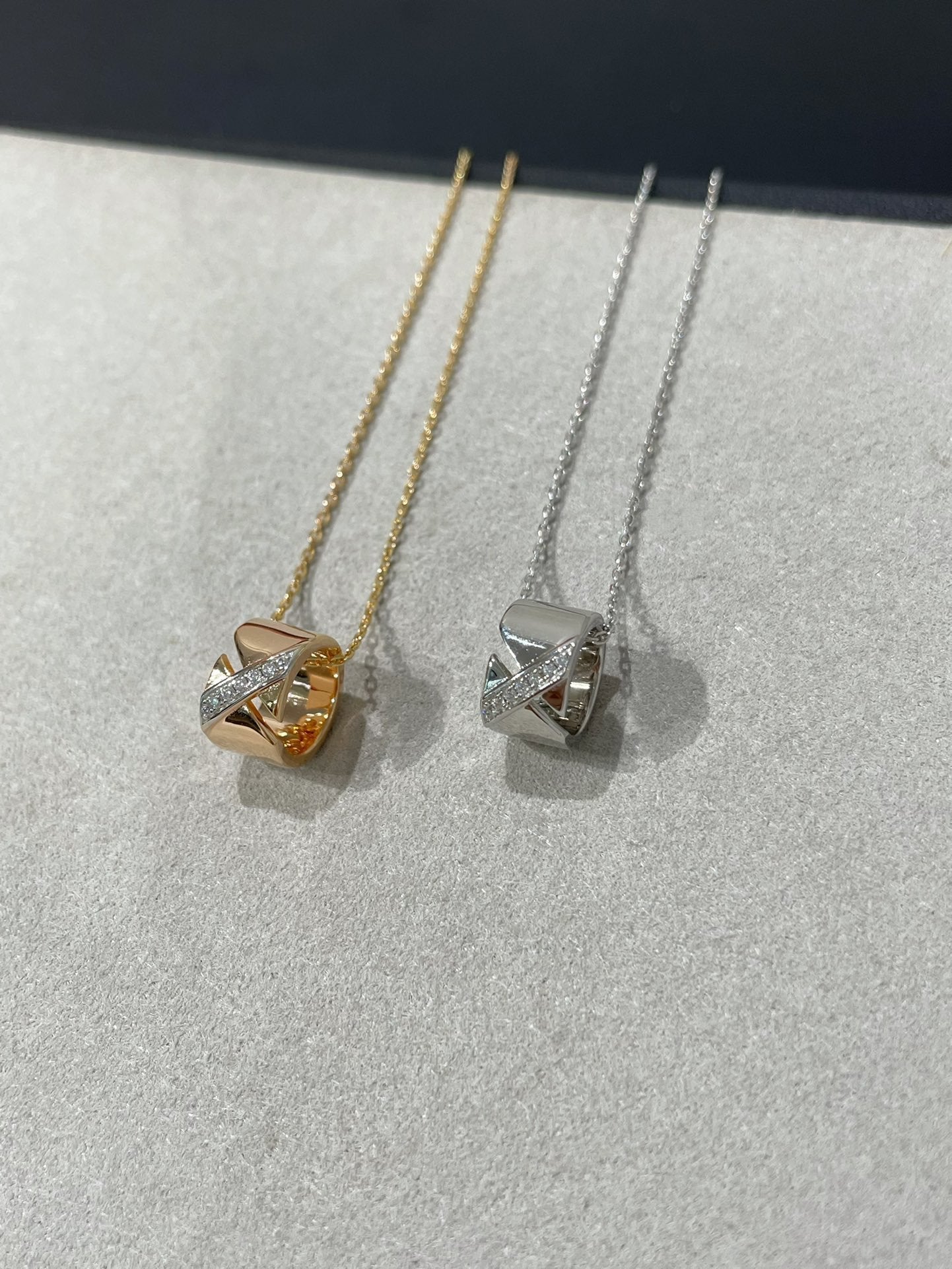 [Vicky]Liens EVIDENCE Diamant-Halskette