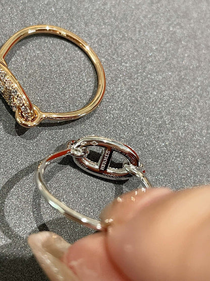 [Vicky]Runder kleiner Diamantring