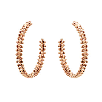 [Royal&Vicky]CLASH LARGE HOOP EARRINGS