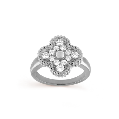 [Vicky]CLOVER DIAMOND RING