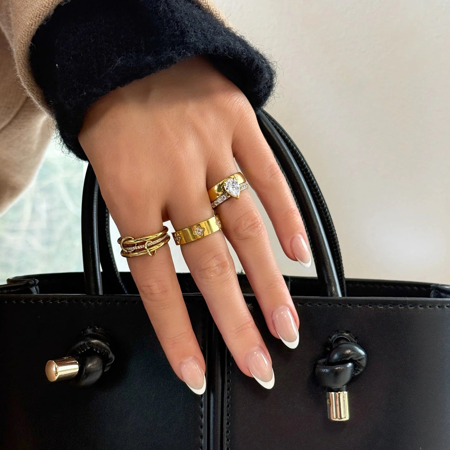 [Royal Vicky]Dara Diamond Ring Stack