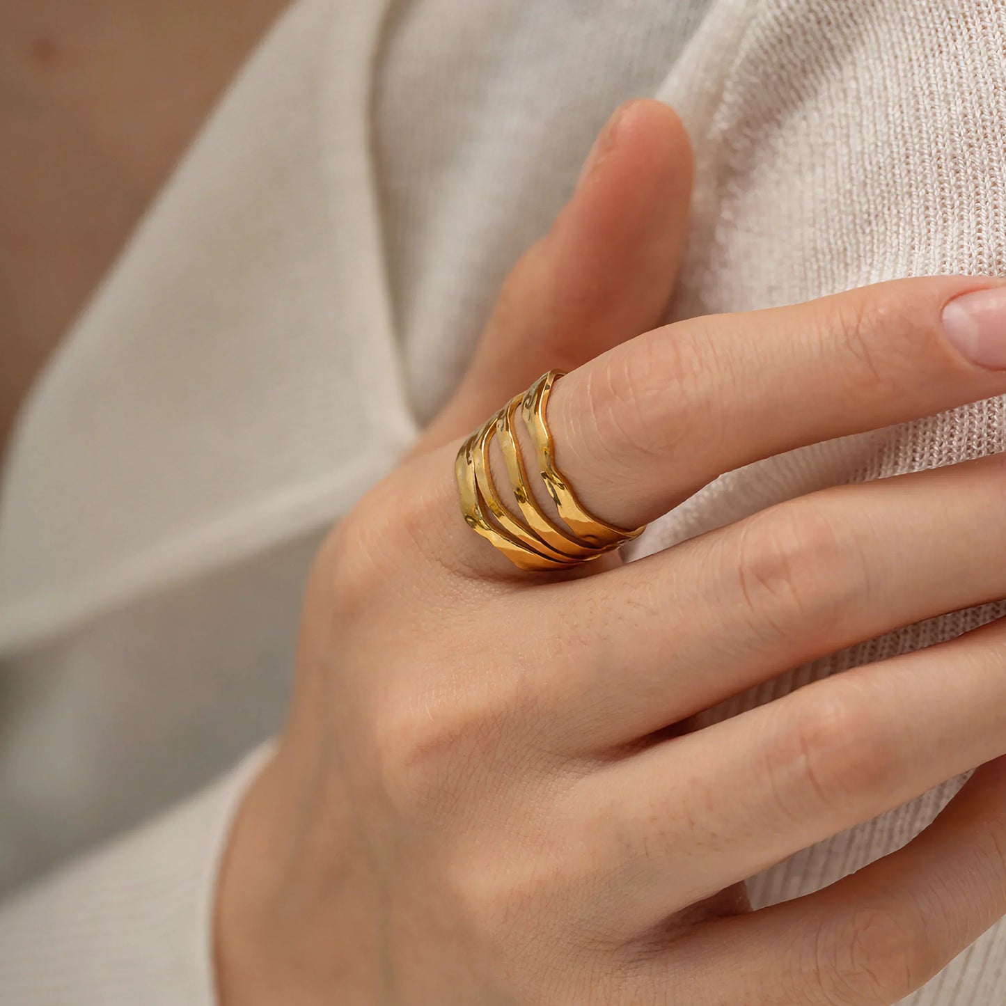 [Royal Vicky]Cass Gold Ring
