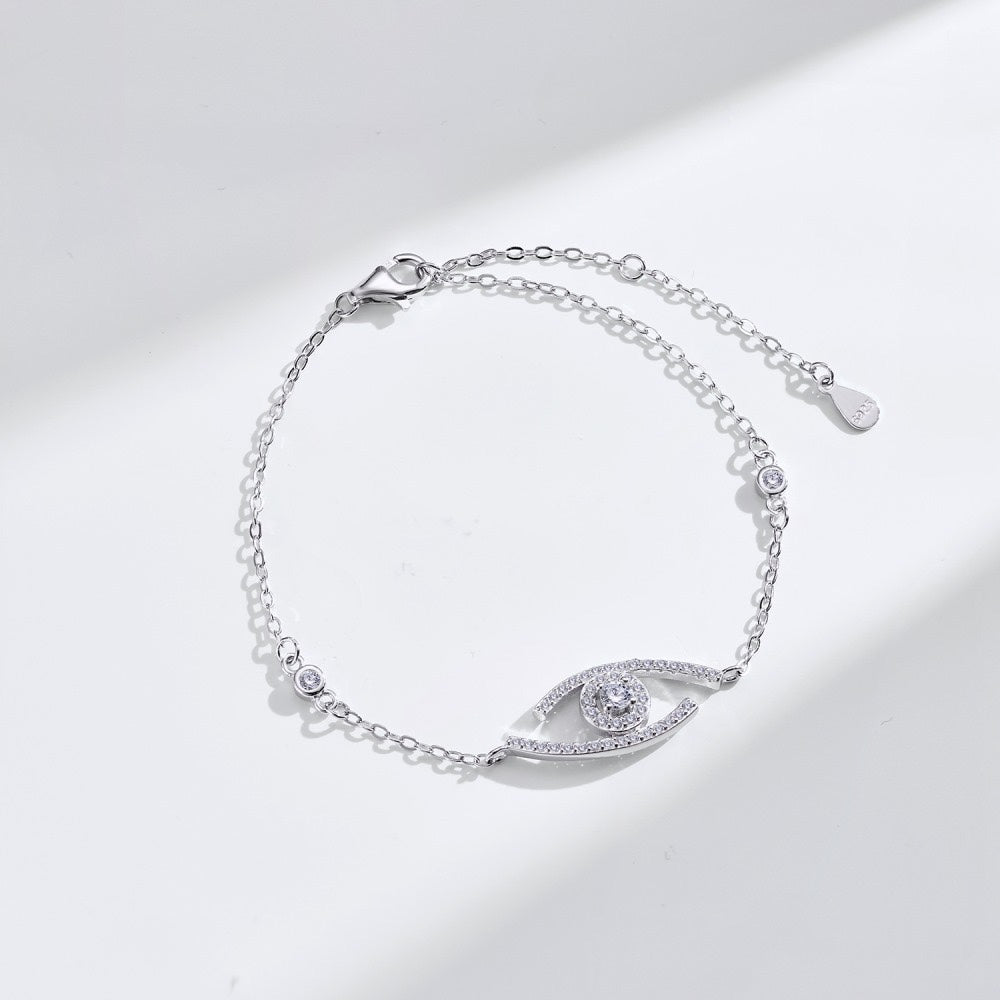[Vicky]Lucky Eye Pave-Set Diamond Bracelet