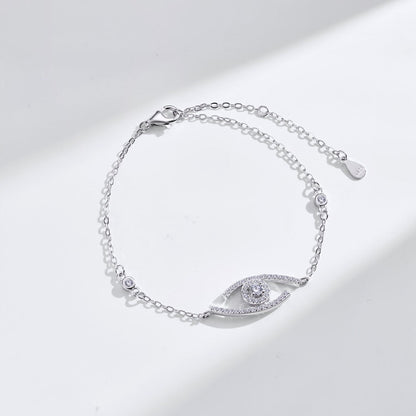 [Vicky]Lucky Eye Pave-Set Diamond Bracelet