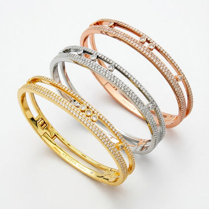 [Vicky]Move Romane pavé bangle