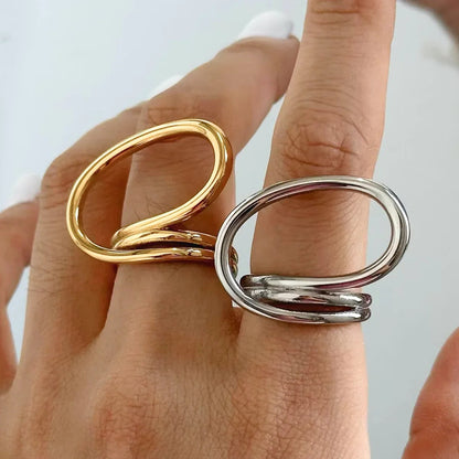 [Royal Vicky]Meri Contemporary Gold Ring