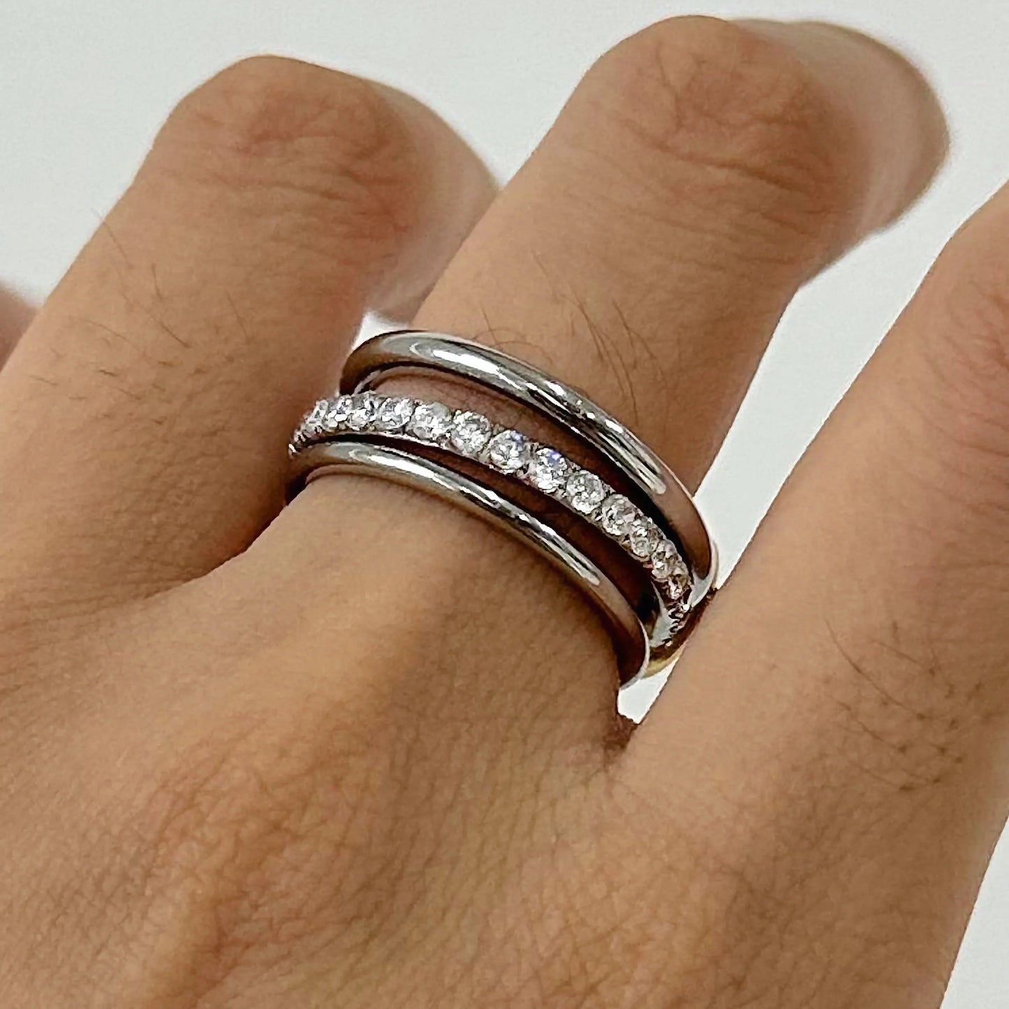 [Royal Vicky]Evadne Diamond Ring Stack