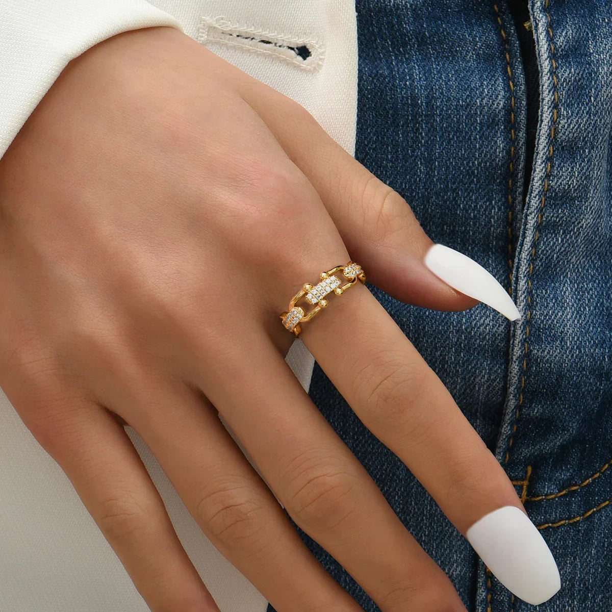 [Royal Vicky]Chloe Gold Ring