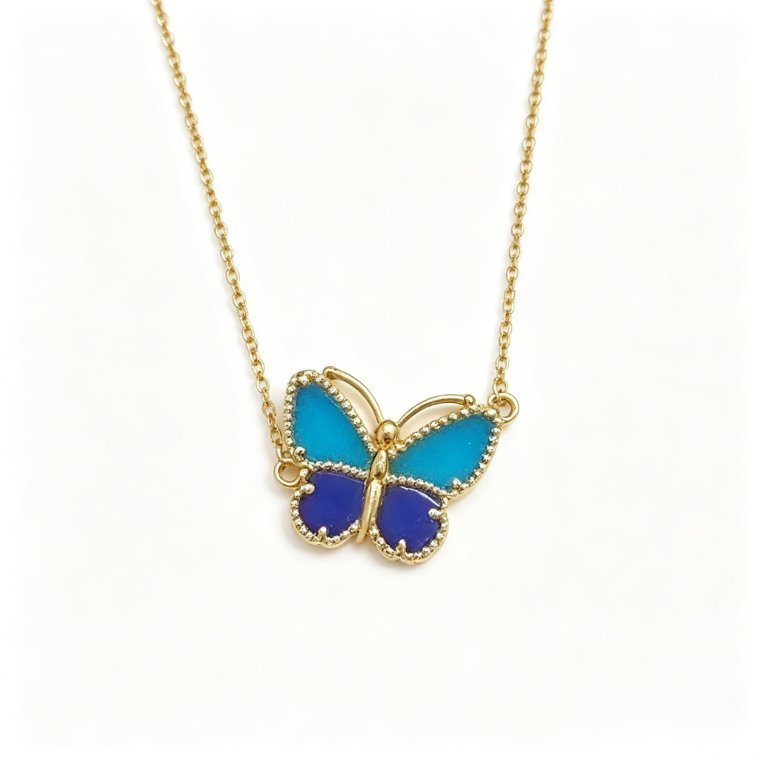 [Vicky] 2026 NEW LUCKY BUTTERFLY 1 MOTIFS NECKLACE