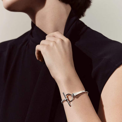 [Vicky]CLOU DE FORGE BRACELET WITH SQUARE CONE STUDS