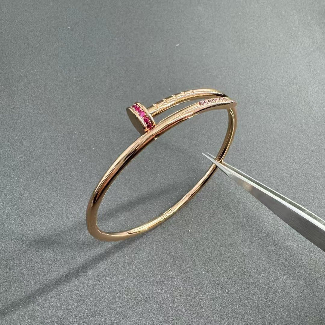 [Vicky]JUSTE BRACELET 2.5MM DIAMONDS NEW