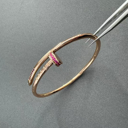 [Vicky]JUSTE BRACELET 2.5MM DIAMONDS NEW
