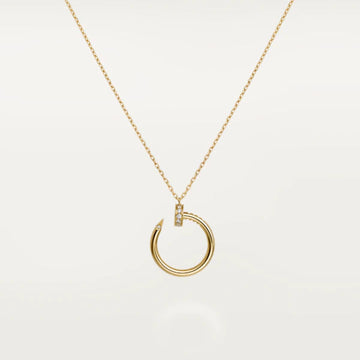 [Royal&Vicky]JUSTE NECKLACE GOLD