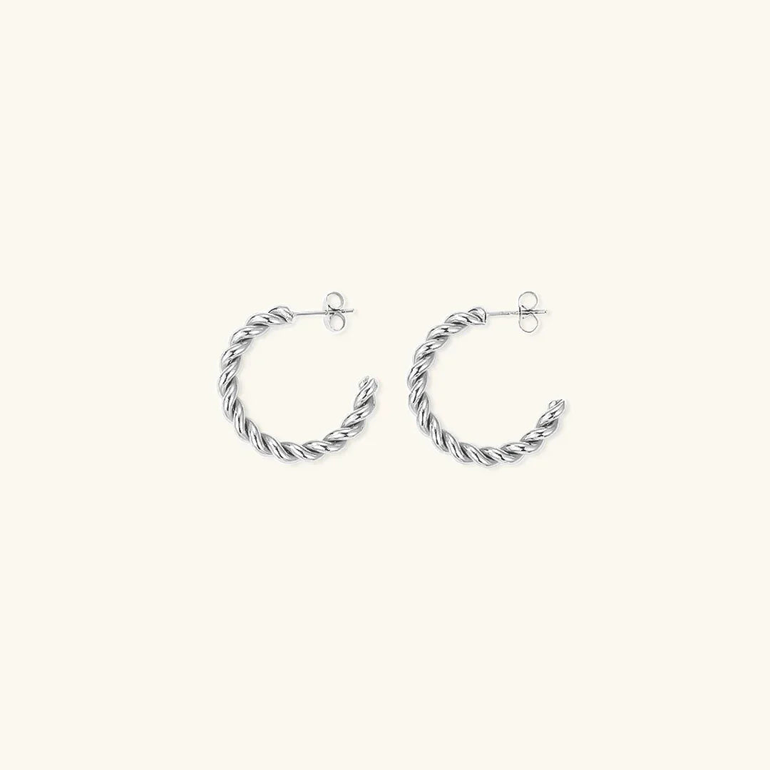 [Royal Vicky]Gigi Twist Gold Earrings