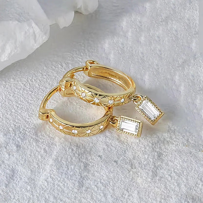 [Royal Vicky]Cassidy Diamond Hoops
