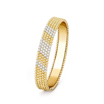 [Royal&Vicky]  FIVE-ROW DIAMOND BRACELET