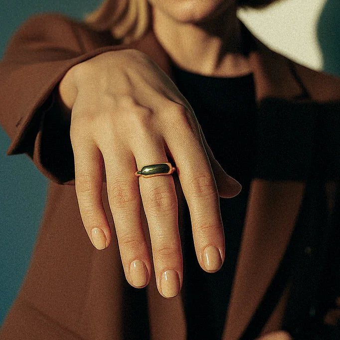 [Royal&Vicky]Emeline Gold Ring
