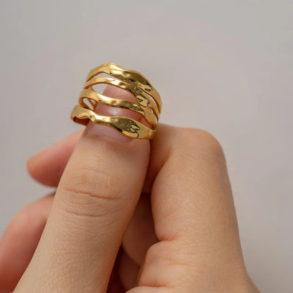 [Royal Vicky]Cass Gold Ring