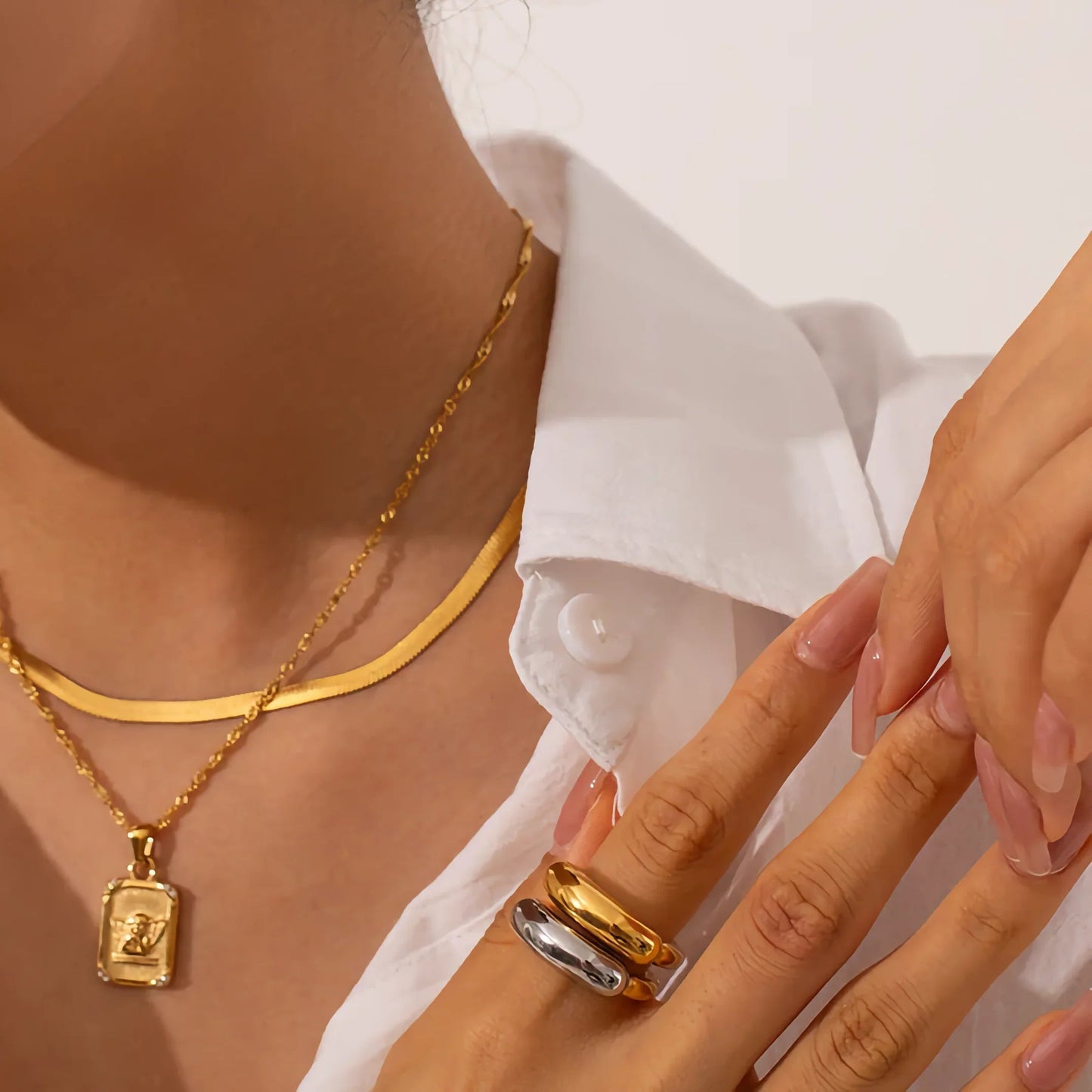 [Royal Vicky]Emeline Gold Ring
