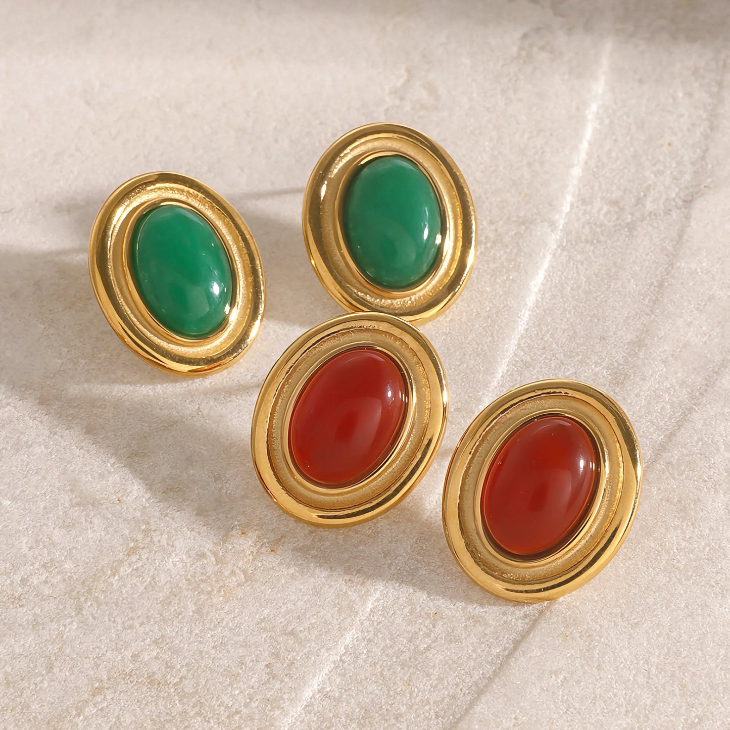 [Royal Vicky]Fresca Gemstone Earrings