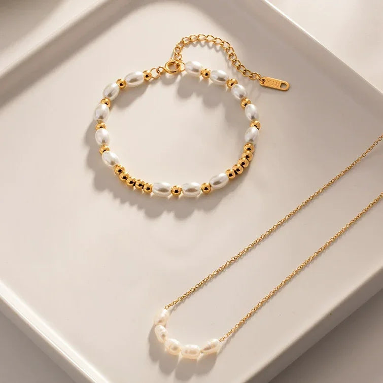 [Royal Vicky]Wynn Freshwater Pearl Bracelet
