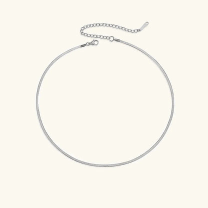 [Royal Vicky]Elizabeth Gold Herringbone Necklace
