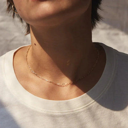 [Royal Vicky]Nadia Paperclip Chain Necklace