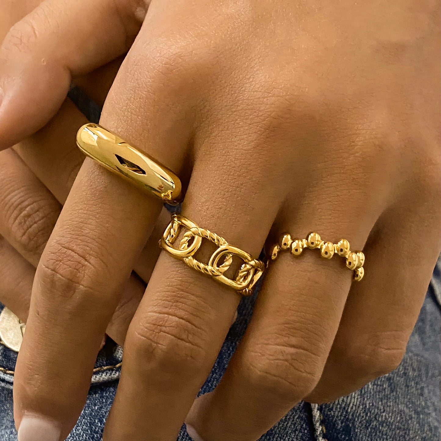 [Royal Vicky]Emeline Gold Ring