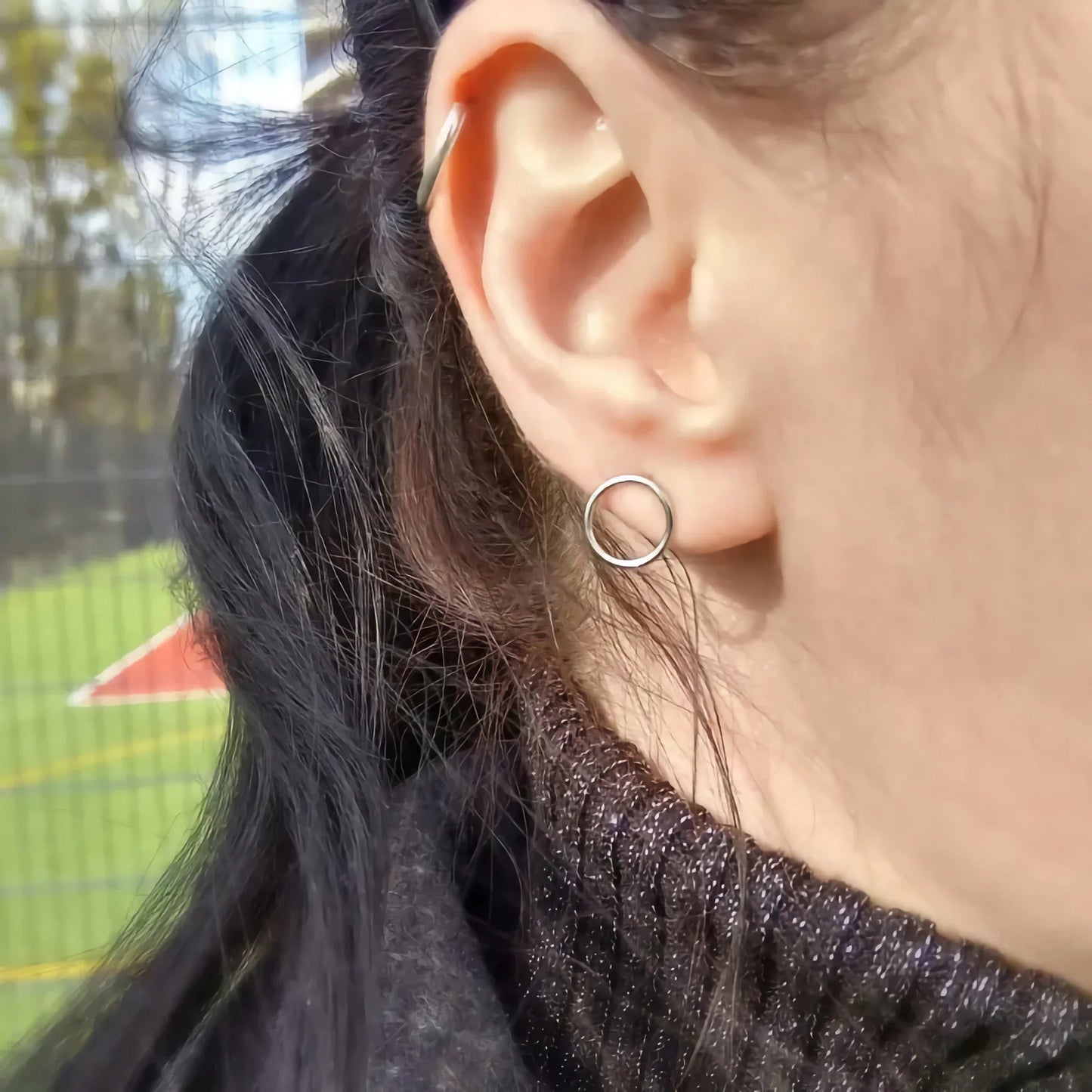 [Royal Vicky]Aureole Gold Earrings