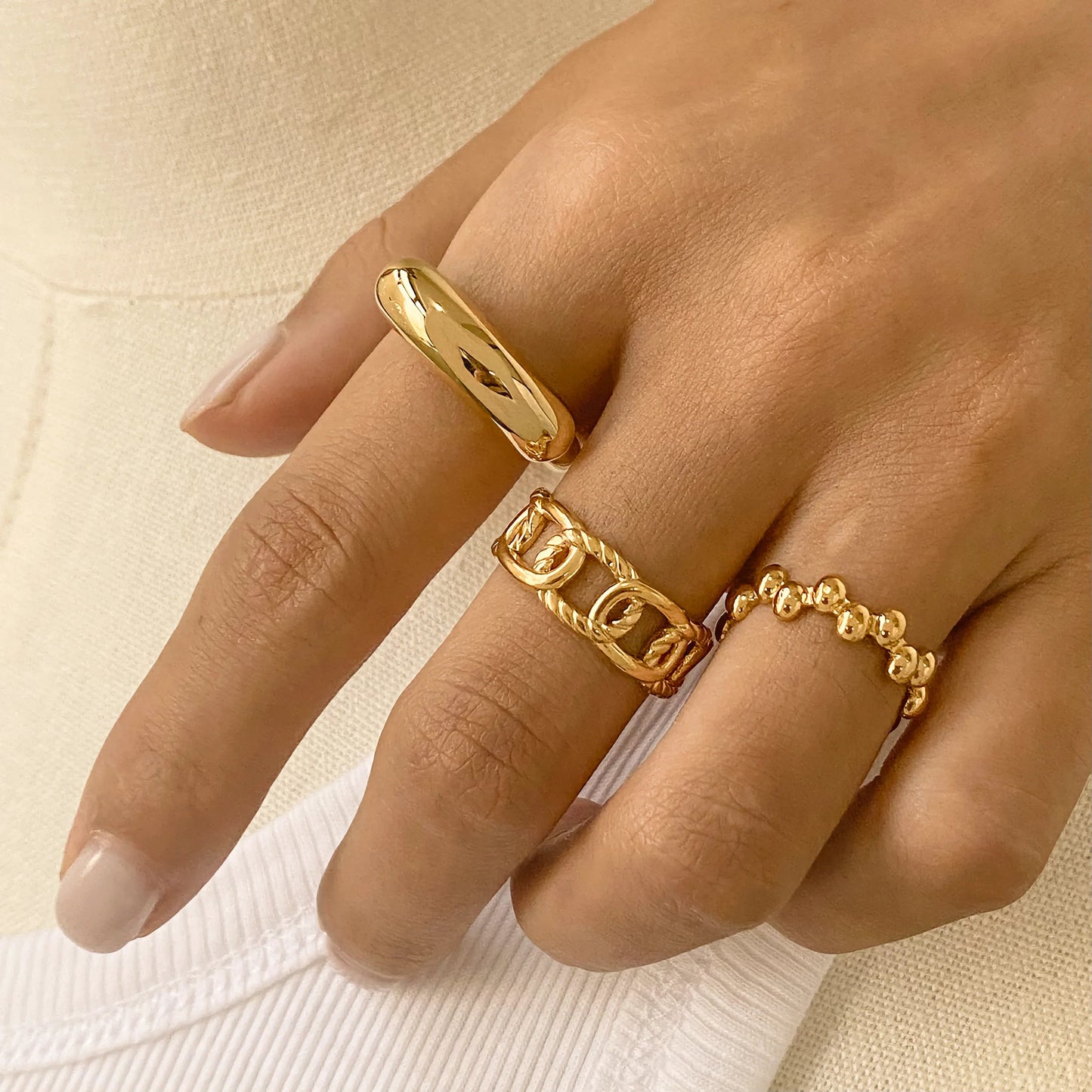 [Royal Vicky]Emeline Gold Ring