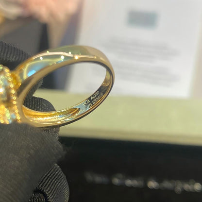 [Vicky]NEW CLOVER PINK ENAMEL RINGS