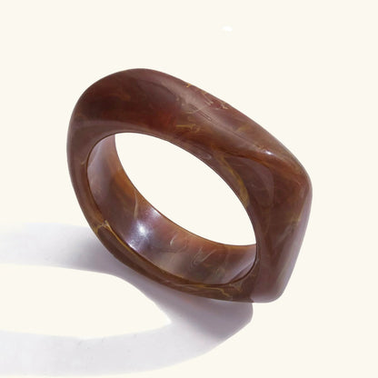 [Royal Vicky]Kaitlyn Chunky Acrylic Bangle