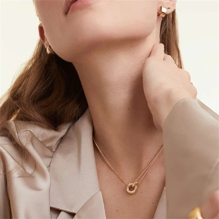 [Royal Vicky]Harper Gold Chain Necklace