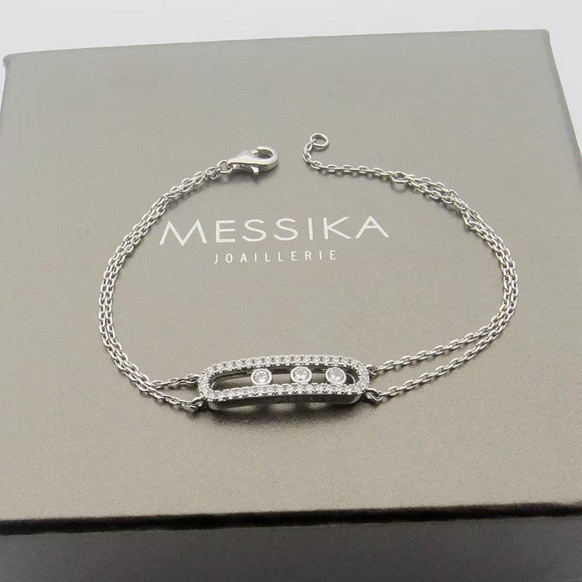 [Vicky] Move Classique pavé bracelet