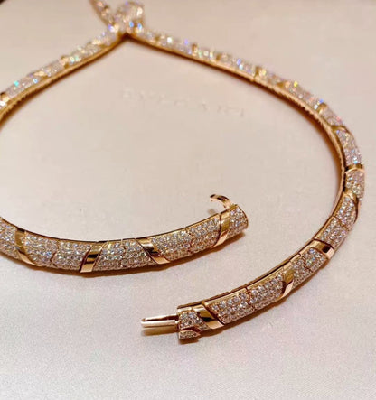 [Vicky  ]HAUTE COUTURE GOLD SERPENTI NECKLACE