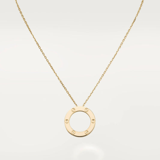 [Vicky]LOVE NECKLACE 16MM