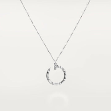 [Royal&Vicky]JUSTE NECKLACE SILVER