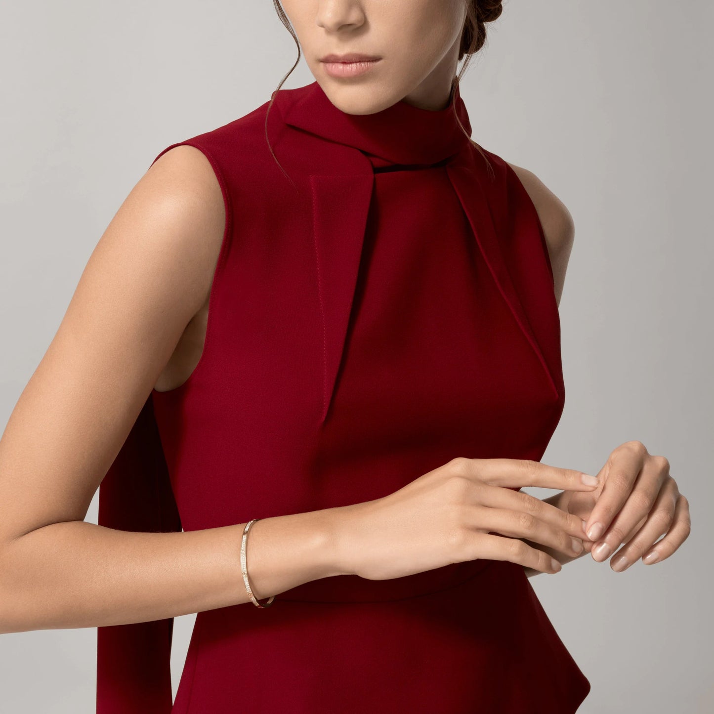 [ヴィッキー]ラブブレスレット 3.65MM ダイヤモンドパヴェ