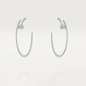[Royal&Vicky]JUSTE EARRINGS FULL DIAMONDS 1.8MM