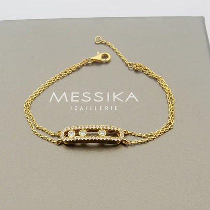[Vicky] Move Classique pavé bracelet
