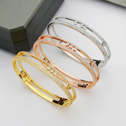 [Vicky]Move Romane pavé bangle
