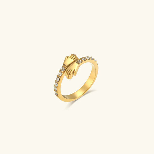 [Royal Vicky]Amaryllis Gold Ring