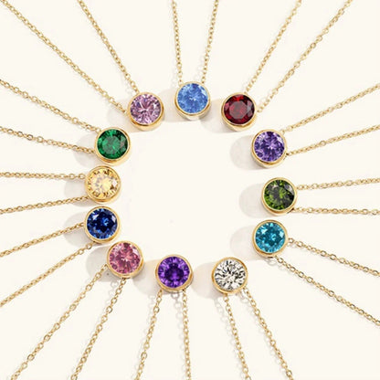 [Royal Vicky]Amelia Birthstone Necklace