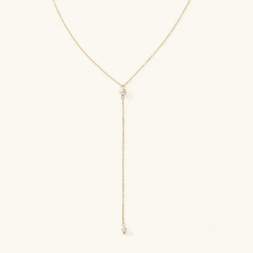[Royal&Vicky]Beatrice Pearl Tassel Necklace