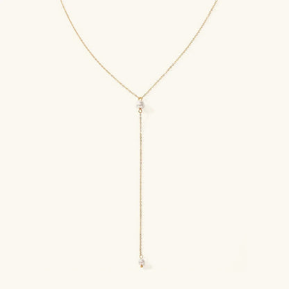 [Royal Vicky]Beatrice Pearl Tassel Necklace