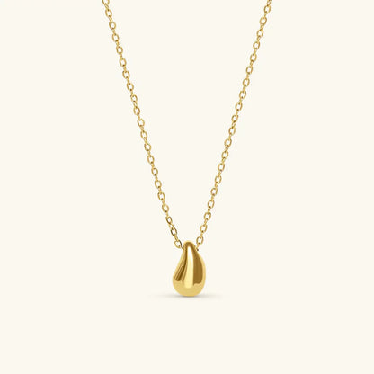 [Royal Vicky]Marcelline Gold Teardrop Pendant