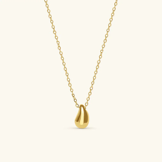 [Royal Vicky]Marcelline Gold Teardrop Pendant