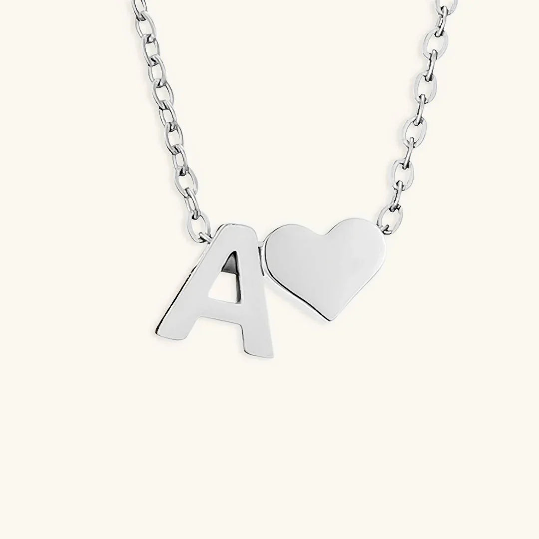 [Royal Vicky]Ria Initial Letter Gold Necklace